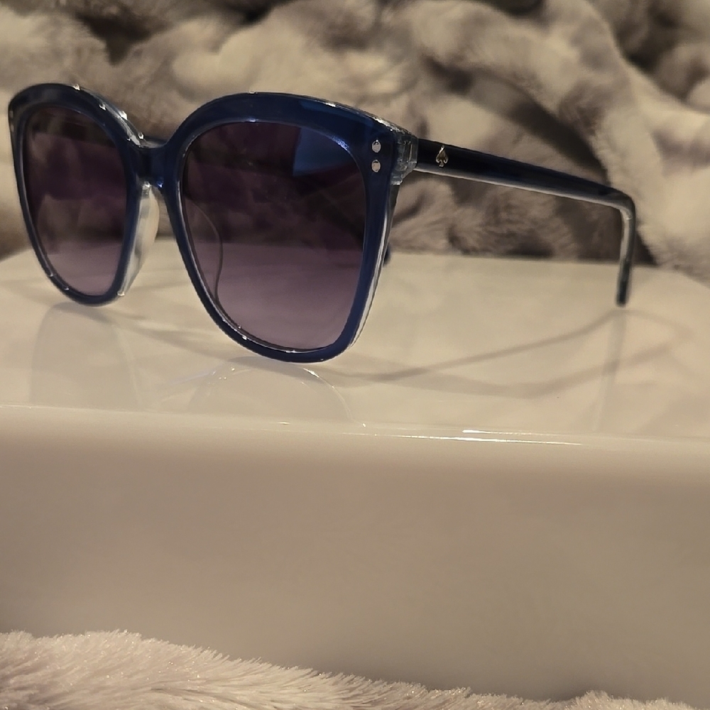 Kate Spade Pella Blue Sunglasses Brand New In Case - Picture 2 of 14